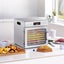 8 Trays Food Dehydrator Machine Stainless Steel 400W Jerky Fruit Drying Carousel 8