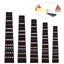4/4 3/4 1/2 1/4 1/8 Size Violin Fingerboard Sticker Fiddle Pitch Position Carousel 1