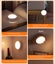 2PCS Rechargeable LED Motion Sensor Light Wireless Cabinet Wardrobe Night Lamp Carousel 1