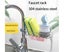 Drain Rack Storage Holder Shelf-Kitchen Sink Faucet Sponge Soap Cloth Carousel 4