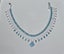 Top level natural moonstone necklace natural aquamarine pendant Carousel 2