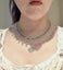 Top level natural moonstone necklace natural aquamarine pendant Carousel 3