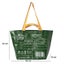 Parallel Eco Friendly Large Capacity Folding Shopping Bag Beige Green Carousel 2