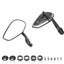 Motorcycle Handlebar Rearview Bar End Mirror For Rocket 3 Street Triple Carousel 7
