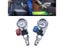 1/4” Spray Paint Guns Air Pressure Regulator 0 To 140 PSI Adapter Pneumatic Carousel 5
