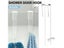 Acrylic Shower Door Hook Over Glass Towel Rack Hanger Carousel 3