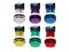 30mm Arcade Round 12V LED Button With Various Functions Carousel 3