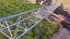6.5m (22ft) galvanized lattice tower Carousel 3