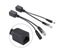 1pcs Power Over Ethernet Passive POE Injector Splitter Adapter Cables Kit Black Carousel 3