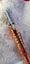 21cm "Terra Cotta" Ultimate Acid-Etched D2 Folding Knife - Razor Sharp w/Locking Carousel 7