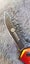 21cm "Terra Cotta" Ultimate Acid-Etched D2 Folding Knife - Razor Sharp w/Locking Carousel 8