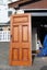AN ORIGINAL VILLA STYLE DOOR PUSH PLATE & DOOR PULL KNOB IN VERY GOOD CONDITION Carousel 20