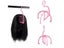 Plastic Wig Hanger Stand For Wigs Hat Display Stand Holder Purple Black Carousel 3