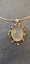 Rose Quartz and Diamond Set Pendant on Omega Chain Carousel 13