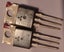 Pair High Power CB RF Flat Pack 12 volt Transistors Carousel 1