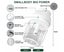 Electric Mini Vegetable Chopper, 2 in 1 Food Chopper with Eggbeater, Garlic Carousel 5