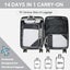 Compression Packing Cubes 7 Set Packing Cubes for Travel Compression Carousel 8