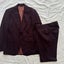 Vintage 1970s Hardy Amies Patterned Suit NZ Made Carousel 1