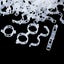 300 Pcs Plant Support Clips,Plastic Clips for Securing Plants,Tomato Vine Clips Carousel 5