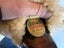 Brown bear bottle Cossack vodka with custom made jacket Carousel 4
