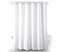 Extra Long Thick Bath Curtain Fabric Polyester Shower Curtain White Minimalis Carousel 1