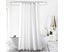 Extra Long Thick Bath Curtain Fabric Polyester Shower Curtain White Minimalis Carousel 2