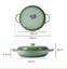 Toque Casserole Pot Cast Iron Dutch Oven Green Enamel Slow Cook Pan Lid 3.5L Carousel 9