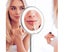 Flexible Gooseneck 10x Magnifying Led Lighted Makeup Mirror, Bathroom Magnifi Carousel 3