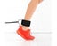 Foot straps (heavily padded) ¨C for fitness training at the cable pull ¨C ankle Carousel 7