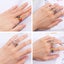 To My Daughter Anti Anxiety Ring Stress Relief Spinner Fidget Beads Women Girls Carousel 9