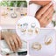 To My Daughter Anti Anxiety Ring Stress Relief Spinner Fidget Beads Women Girls Carousel 10