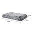 Dog Mat Pet Calming Bed Memory M Cover Charcoal Medium Carousel 3