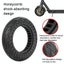 10 Inflatable Honeycomb Solid Run Flat Tire Electric Scooter 36Mm Slot Yellow A Carousel 4