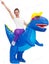 Dinosaur Fancy Dress Inflatable Suit - Fan Operated Costume Carousel 3