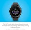 Garmin Fenix E AMOLED Smart Watch - 47mm. Slate Grey & Black Carousel 3