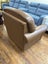 Vintage Brown Genuine Leather Armchair Carousel 13