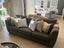$1RES - Brown 3 Seater Sofa - WEEKEND ONLY Carousel 1