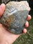 Nelson Nephrite Diopside Pounamu greenstone carving slab with chromite Carousel 6