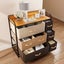 Chest of 7 Drawers Clothes Storage Tower Bedroom Dresser Organizer Unit Fabric Carousel 8