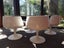 6 Cognac Chairs and Table Carousel 7