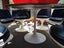 6 Cognac Chairs and Table Carousel 12