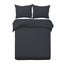 Giselle Bedding Quilt Cover Set Classic Black Super King Carousel 1