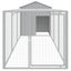 Chicken Cage With Run Light Grey 117x405x123 Cm Galvanised Steel Tonkbia Carousel 3