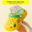Toddler Boys Girls Clogs Lightweight Garden Slipper Non-Slip-Orange Carousel 3