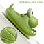 Dinosaur Slippers for Kids Non-slip Cute Big Mouth Water Shoes-Pink Carousel 3