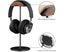 Headphone Stand, Walnut Wood & Aluminum Headset Stand, Nature Walnut Gaming H Carousel 4