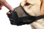Dog Muzzle Air Mesh Adjustable Mouth Guard for Bark Scavenging Prevention -Black Carousel 3