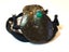 JEWELLERS ESTATE MUSEUM CARVED NETSUKE SEA SLUG IN WOOD ROOT BALL SIGNED IN JADE Carousel 10