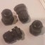 Black Cable cord Grips 4 units supplied here, 2 pairs Carousel 1