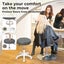 Levede Bar Stools Rolling Salon Chairs Swivel Stool Adjustable Height Work SPA Carousel 3